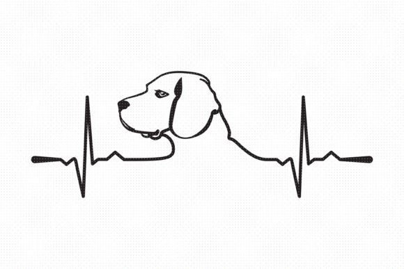 Beagle Dog Heartbeat SVG: A Designer’s Take on Real Embroidery Use