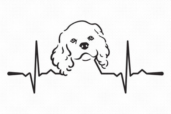 Cocker Spaniel Dog Heartbeat SVG Review