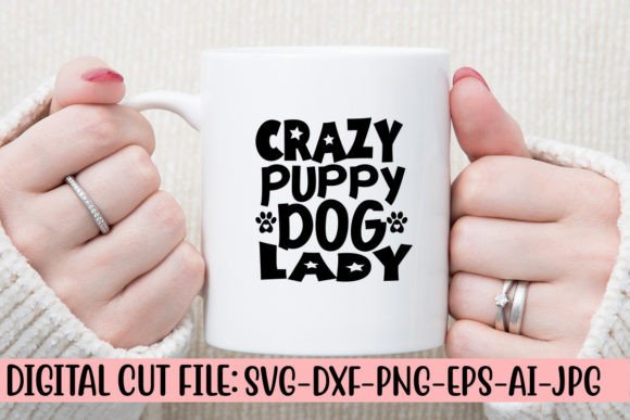 Crazy Puppy Dog Lady SVG Cut File: Real Project Review