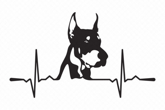 Dobermann Dog Heartbeat SVG – A Designer’s Honest Review