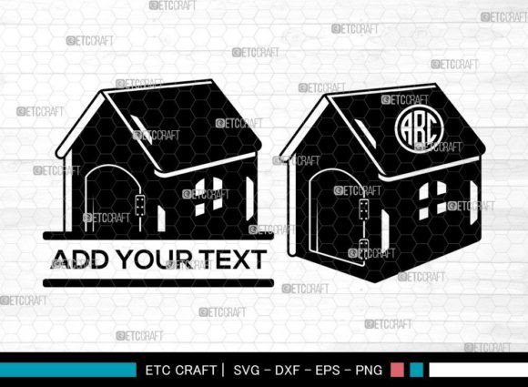 Dog House Monogram SVG & Dog Bone SVG: A Designer's Review