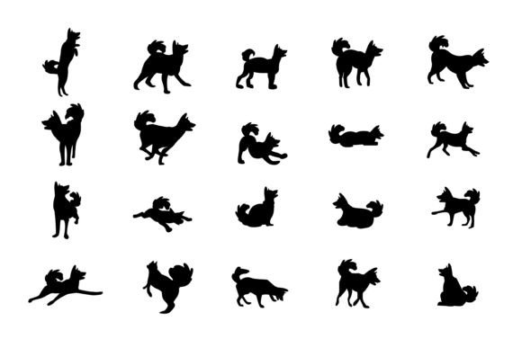 Dog Silhouette SVG Bundle