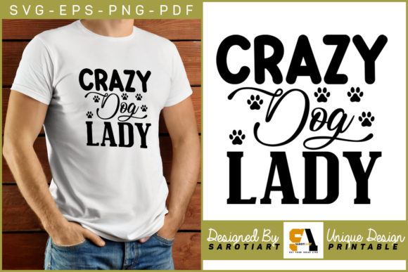 Dog T-shirt Crazy Dog Lady Svg Design: Real Embroidery Review