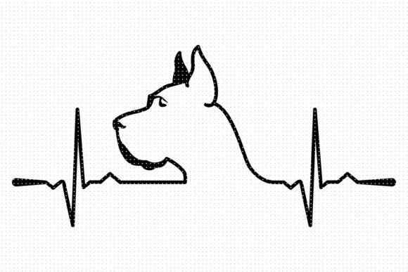 Great Dane Dog Heartbeat SVG: Embroidery Designer's Review