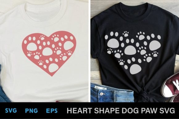 Heart Shape Dog Paw Svg – A Designer's Review