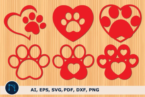 Paper Cut Heart Dog Paw: A Design Review