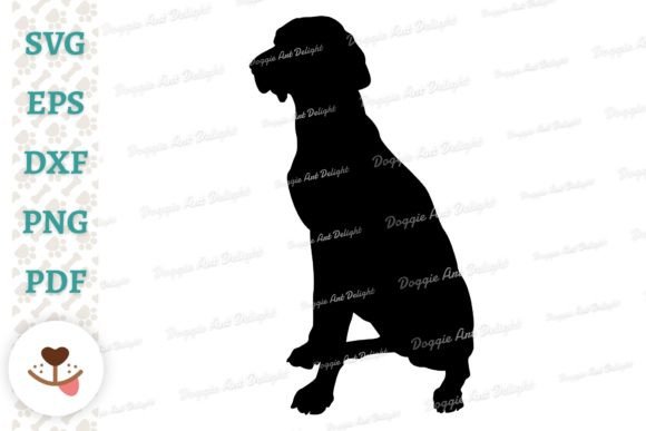 Sitting Vizsla Dog Silhouette SVG PNG: A Designer's Field Review